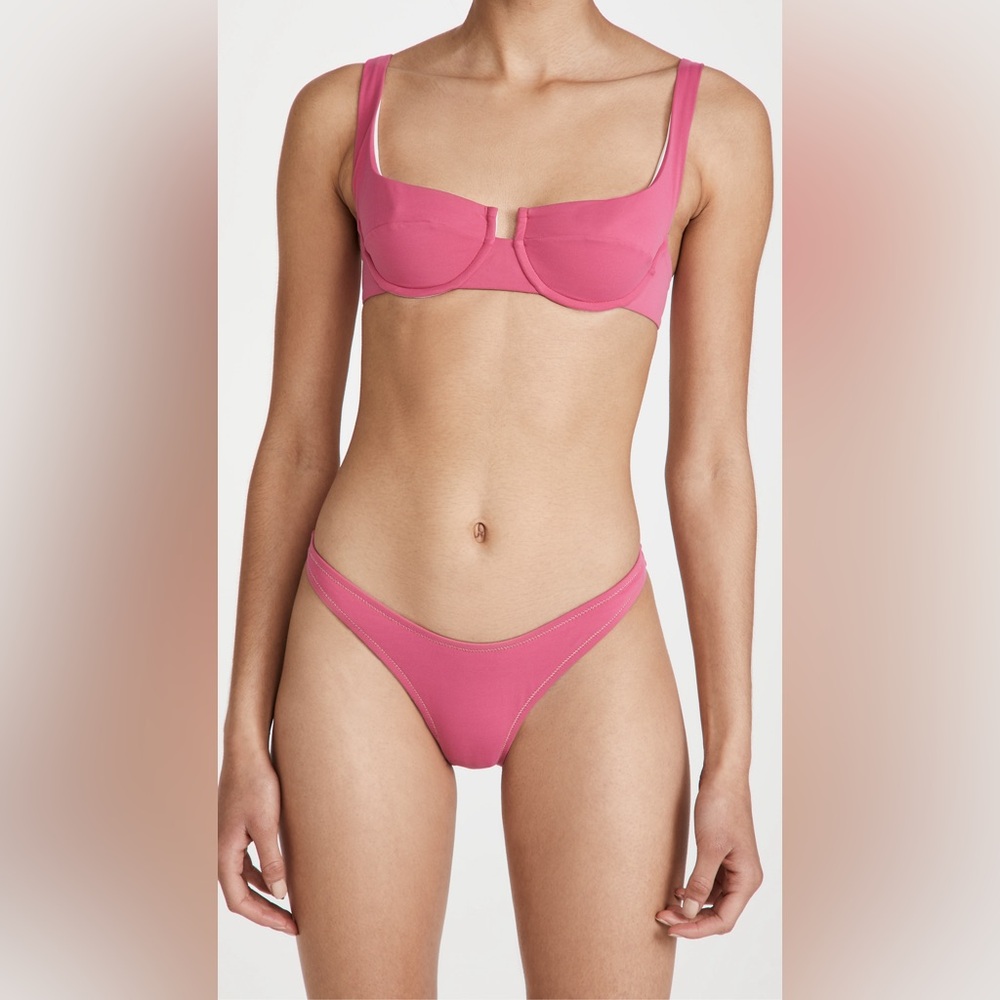Reina Olga Brigitte Bikini Set in Bubblegum Pink